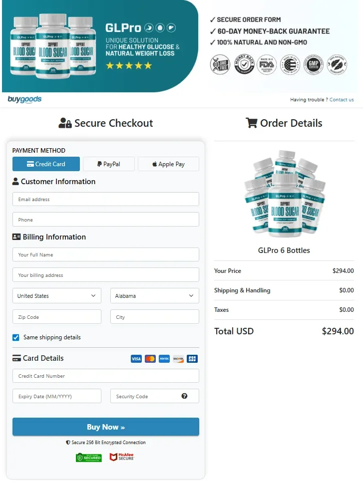 glpro-order-page